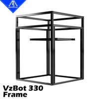 Mellow Custom VzBoT 330 3D-Druckerrahmen-Kit, Rahmenprofil-Kit nach europäischem Standard, vorgebohrte Gewindelöcher, einfache Installation