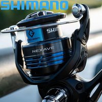 SHIMANO NEXAVE Fishing Reel 5.0:1/5.2:1/5.8:1/6.2:1 3+1BB 1000-C5000HG Spinning Fishing Reel AR-C Spool Seawater/Freshwater