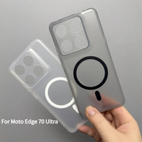 Fashion Simple Ultra Thin Translucent Case For Motorola Edge 70 Ultra 60 Pro Fusion G77 G67 G67 G57 Power Magnetic Protect Cover