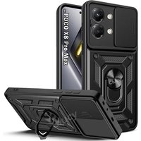 Shockproof Armor Case For Mi POCO X8 Pro Max Car Holder Phone Cover For POCO X8 X7 X6 Pro X7 X6 Camera Lens Protection Fundas