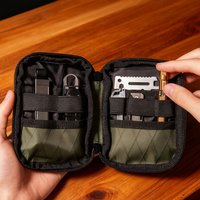 XPAC Waterproof Coin Purse Tactical Organizer Pouch Large-capacity Portable Outdoor Credit Card Wallet Camping Hiking Sport Bag