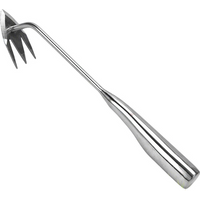 Upgrade Weed Puller Gardening Tools Weeding Artifact Weeding Tool With Handle Manual Weed Remover 3 Tooth Steel For Farm Garden