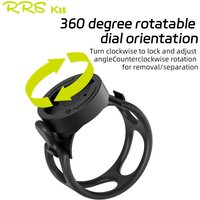 Rrskit Bicycle Tail Light Saddle Seat-Post Mount Holder Bracket For Garmin Varia Rearview Radar/RTL510 515 RVR315 Support Cradle