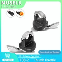 Electric Bicycle Left and Right Finger Throttle Five Star 108-2 Generation Thumb Throttle 24V 36V 48V Left and Right Scooter