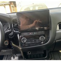 10'' QLED Android 14.0 Car Radio FM AM Audio Stereo Video A/V Tape Recorder For Mitsubishi Outlander 2012 - 2018 GPS Head Unit
