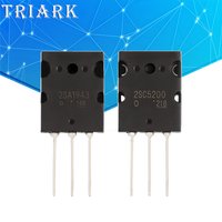 5/10PCS 2SC5200 2SA1943 TO-3P C5200 A1943 TO3PL Transistor (2SC5200 +2SA1943) Each 5/10Pairs