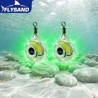 Fishing Lights Night Fluorescent Glow LED Underwater Light Lure Attracting Fish Luminous Lures LED