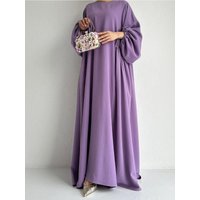 Eid Muslim Women Dress Abaya Morocco Party Dresses Abayas Ramadan Lantern Sleeve Prayer Long Sleeve Robe Musulman Maxi Vestidos