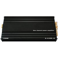 650W-1800W Single-channel Class D Digital Car Amplifier Mono High Power 1~4Ω Car Audio Upgrade Subwoofer Amplifier K-A1800.1D