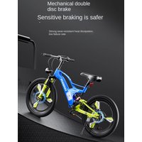 AliExpress OVOZI Magnesium Alloy Soft-tail Mountain Bike Double Shock Absorption Double Disc Brake Male Girl Student 18 Children's Bike