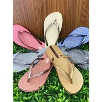 New Ipanema Flash Strap Flat Bottom Anti-Slip Soft Bottom Women's Beach Sandals Casual Low Heel Rubber Upgraded Version