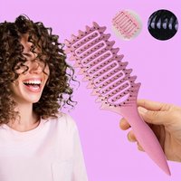 1pc Hair Brush Curly Hair Brush Vented Shaping and Defining Curls for Women Ideal for All Hair Types Suitable for All Hair Types