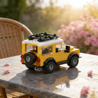 160pcs MOC Land Rover Classic Defender Modification City Model Building Blocks Toys Architecture Festival Gift Education Brick