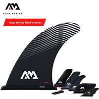 AquaMarina Surfboard Fish Tail Fin Slide in Kayak Transom Turbulence Number Removable Water Slice for Paddling Board