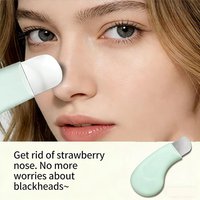 1pc Stainless Steel Blackhead Shovel Facial Skin Exfoliator Scraper Blackhead Remover Pore Cleaner Facial Deep Cleansing
