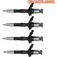 genuine High quality New For 1/4PCS 23670-30400 Diesel Fuel Injectors 295050-0460 for Toyota Hilux 1KD 2KD 2.5 d Engine