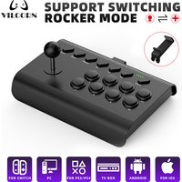 Y02 Big Arcade Joystick for Android/iOS Smartphone Wireless Gaming Controller for PC/PS4/PS3/Switch for Street Fighter MAME Game