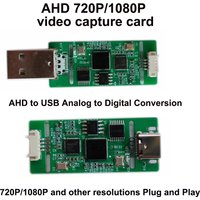 AHD to USB capture Analog signal to digital USB camera module AHD to Type-c module UVC free drive for Android free plug and play