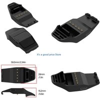 Backup Charging Station Dock Adapter Base for TT15 TT10 Dog Pet Collars Compatibility Type C Port Black