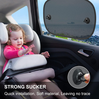 Car Sun Shade, 2-Pack Universal Sunshade for Side Windows,Blocks Glare and UV Rays, Suitable for Kids / Adults / Pets