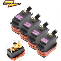 MG996R Digital Servo Motor 15KG Torque Metal Gears High Speed Waterproof for RC Car Robot Helicopter Compatible with DIY Project