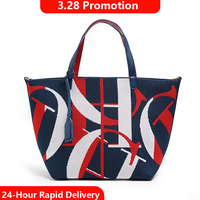 CHCH Large Capacity Women's Handbag 2025 New Fashion Casual Tote Bag Women's Shopping Bag New Beach Vacation Travel