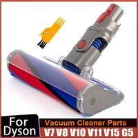 Motorized Roller Brush Head For Dyson V7 V8 V10 V11 V15 G5 Vacuum Cleaner,Soft Roller Brush replacement accessories