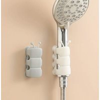 Silicone Caterpillar Shape Suction Shower Head Holder Removable Wall Mount Shower Bracket Flexible Sprayer Support Bath Supplies