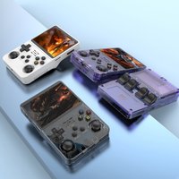 R36S retro game console 3.5-inch Linux open-source system portable handheld game console with 64G 20000 games for children gifts