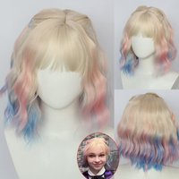 Addams Family Wednesday 2 Enid Sinclair Cosplay Wig Halloween Carnival Cosplay Costume Wig For Women Girl Dress Up