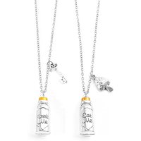 Alice in Wonderland Torque The Album's Title Eat Me Drink Me Charm Pendant Alloy Bottle Pendant Necklace