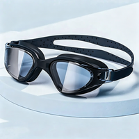 Professional HD Anti-fog Adjustable Swimming Goggles for Men and Women Waterproof Adult Swim Goggles for Competition and Trainin