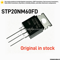 10/30PCS Original In Stock STP20NM60FD P20NM60FD 20NM60FD N-channel Field-Effect Transistor TO-220 600V 20A