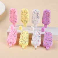 12/24Pcs Cute Ice Cream Pen for Kids Birthday Party Favors Goodie Pinata Fillers Classroom Rewards Baby Shower Christmas Gift