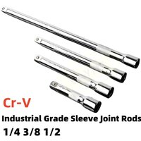 Extension Tool 1/4" 3/8" 1/2" Socket Ratchet Wrench 50/100/150/250mm Professional Socket Extender Ratchet Wrench Extension