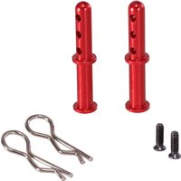 Wltoys 144001 144010 144016 124016 124017 124018 124019 RIaarIo Metal Gövde Montaj Sonrası Kabuk Sütun RC Araba Yükseltme Parçal