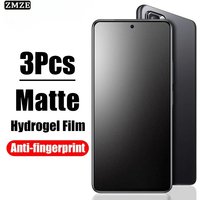 3Pcs Matte Hydrogel Film for Redmi Note 15 14 13 Pro 12 11 10 9s 8 10s 11s 8T Anti Fingerprint Anti-Scratch Water Resistant Film