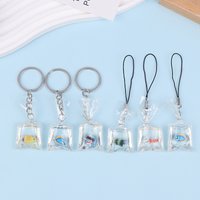 Kawaii Fish Phone Charms Strap Lanyard Cute Goldfish Mobile Phone Pendant Women Chain Pendant For Keys Bags Lovely Accessories
