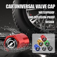 4pcs Car Accessories Wheel Tire Valve Dust Caps Badge For OPEL OPC Zafira Astra Mokka Movano Vectra Insignia Corsa Vauxhall GTC