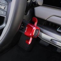 For Kia EV3/EV4/EV5/EV9/PV5/TASMAN Car Tuning Auto Aluminum Alloy Steering Column Shift Knob Cover Trim Accessories