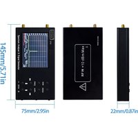 HTOOL SA8 Spectrum Analyzer 35MHz-6.2G Built-in Signal Tracking Source Wireless RF Frequency Meter