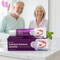 New Oralhoe Comfort Denture Adhesives Glue Teeth Care Thermoplastic Denture Silicone Reline Kit Adhesive Cushion Friction