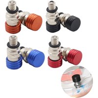 Motorcycle M5*0.8cm Fork Air Bleeder Valve For Honda Yamaha Suzuki Kawasaki CR YZ WR KX F RM 125 250 450 Dirt Bike Motocross