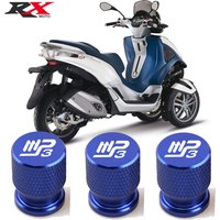 2023 New Motorcycle Accessories Wheel Tire Valve Caps Covers Case For Piaggio MP3300 MP3500 MP3 250 300 500 HPE Sport Scooter