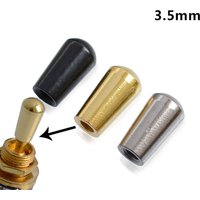 3.5 Mm ScrewThread Metal 3 Way Toggle Switch Knobs Cap Tip Button For LP Electric Guitar Parts Replacements Switch Tip