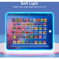 Kids Learning Pad/Tablet Interactive Toddler Toys with Words Numbers Alphabets Music Electronic Educational Toy for Preschool