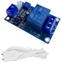 DC12V / 5V / 24V 10A Water Leakage Sensor Relay Module Protection Against Water Leaks for Home Garden Overflow Security