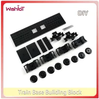 Train Wheel Kit Building Blocks Parts MOC DIY Compatible with City Train Bricks Loose Parts Children Accessories Toys