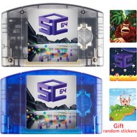 REMANK SC64Summer SC64 CART Game Card SC64 N64 Open Source 5000 in 1 SC64 Flash SNES GBC N64DD N64 Retro Video Games Accessory