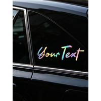 AliExpress Other 1PC Custom Your Text Handwriting Personalized Motorcycle Stickers Waterproof DIY Fuel Tank Helmet Car Bicycle Vinyl Decals